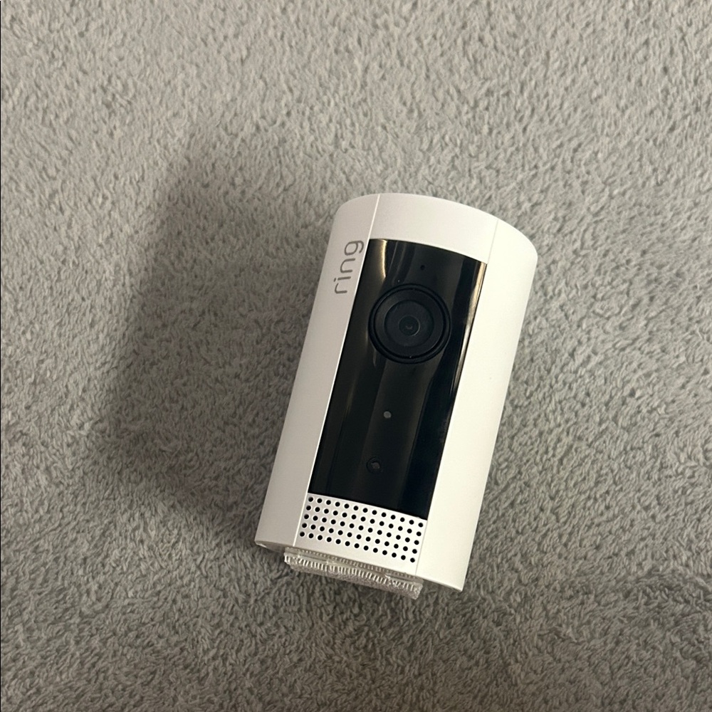 Ring indoor - White and Black Indoor Camera with 2 way talk